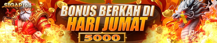 bonus berkah hari jumat sigap168